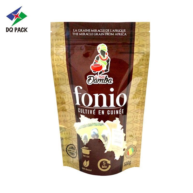 Bolsas stand up con zipper (corte láser)